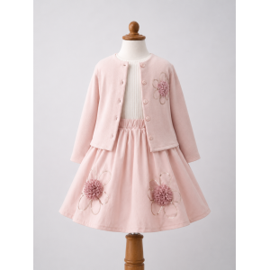 Σετ Κοριτσιού “Powder Rose Elegance” – 3 Τεμάχια