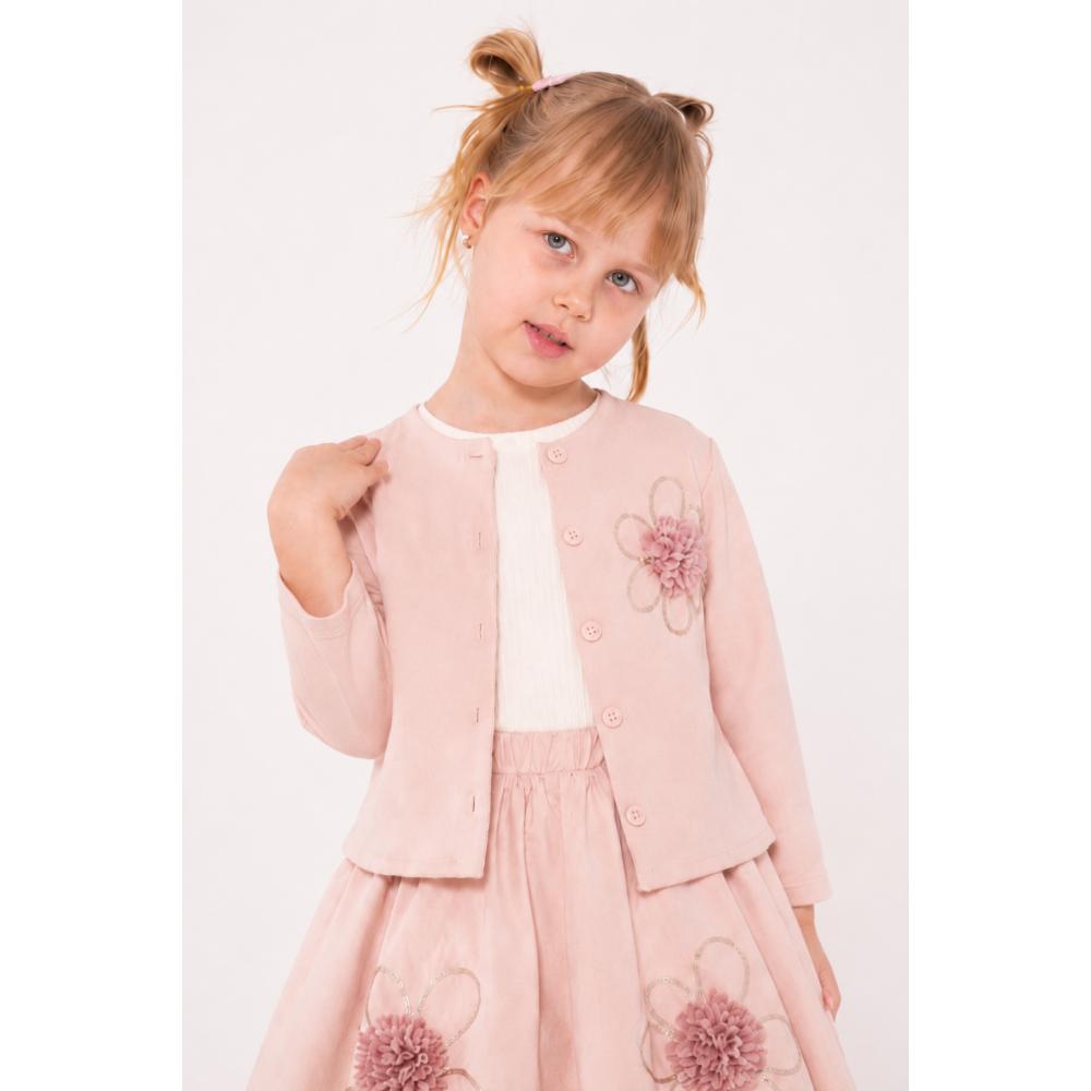 Σετ Κοριτσιού “Powder Rose Elegance” – 3 Τεμάχια
