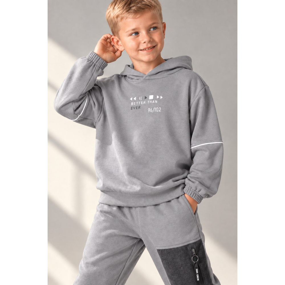 Παιδικό Σετ Φόρμας Urban Style γκρι 7–11 Ετών