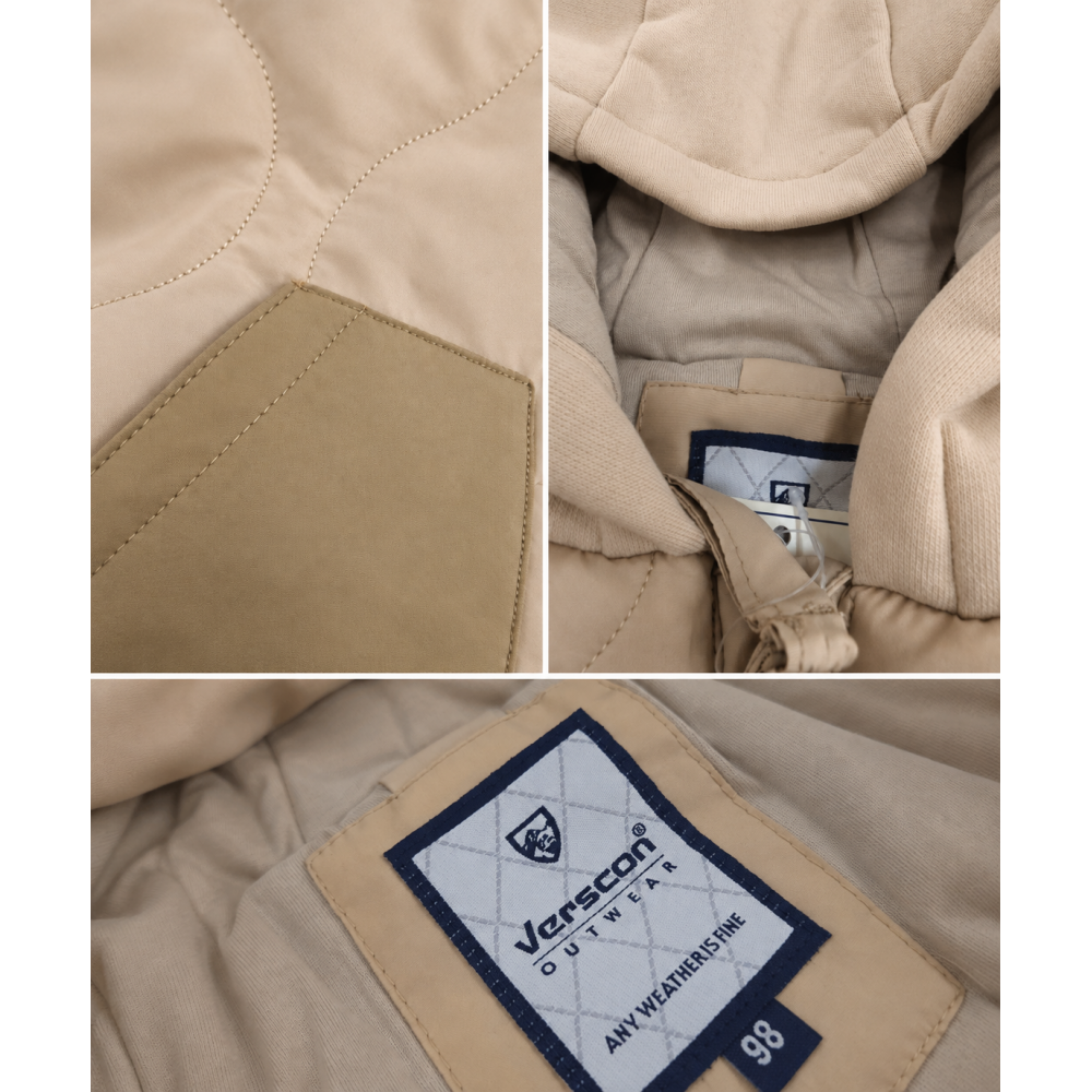 Κοριτσίστικο Καπιτονέ Μπουφάν Beige Duo 2-6 Ετών