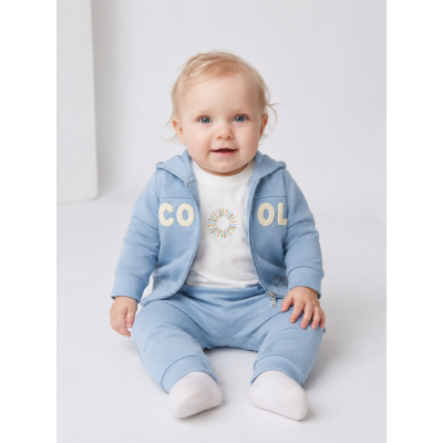 Baby Cool – Βρεφικό Αγορίστικο Σετ 3 Τεμαχίων 100% Βαμβάκι