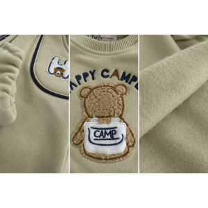 Αγορίστικο Βρεφικό Σετ Φόρμας Happy Camper 9–36 Μηνών